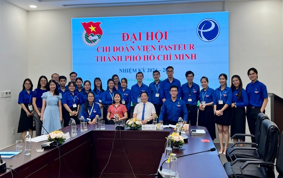 ĐẠI HỘI CHI ĐOÀN VIỆN PASTEUR THÀNH PHỐ HỒ CHÍ MINH NHIỆM KỲ 2024